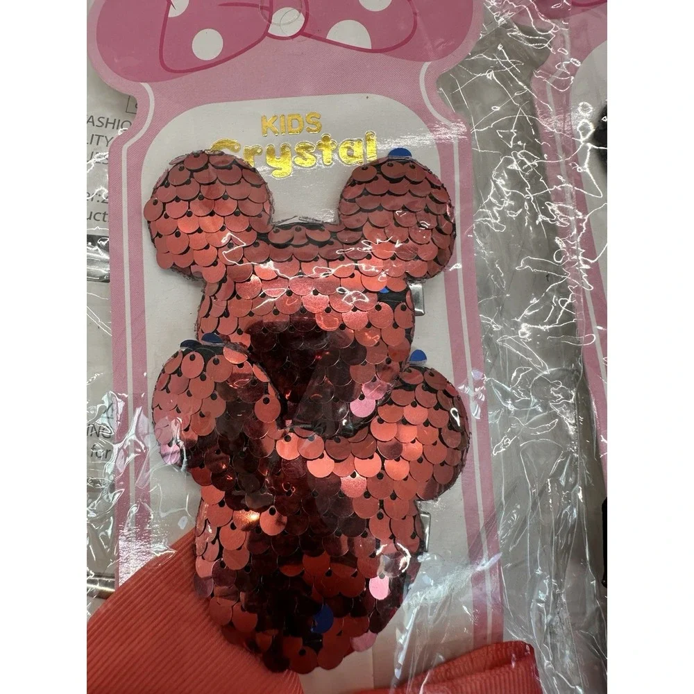 Lot Of‎ Kids Mickey Mouse Hair Clips And Assorted Hair Clips